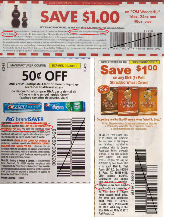 Fine Print Confounds Couponers - Coupons in the News