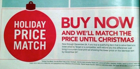 Target: Price Matching is Nice, Because No One Actually Does It