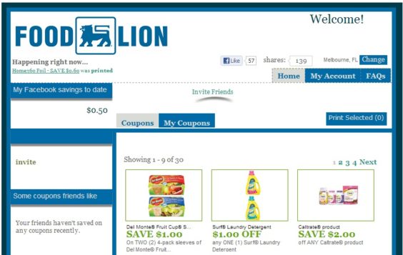 Couponing Gets Even More Social, With Exclusive Facebook Offers