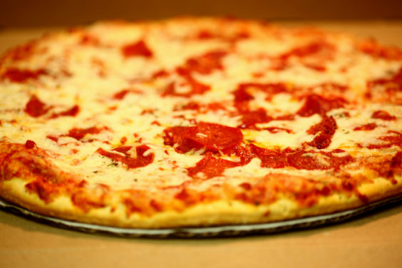 Cheese and Pepperoni Pizza