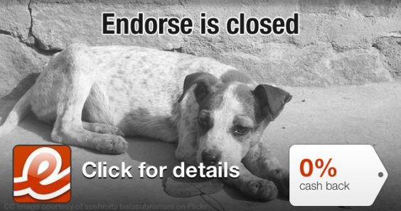 Endorse Goes Dark: Coupon App Suddenly Shuts Down