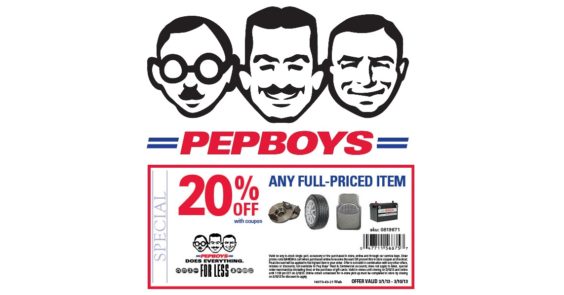 Pep Boys coupon