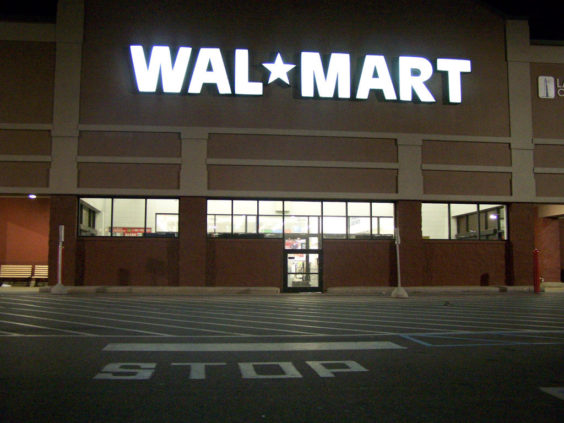 Walmart at Night 