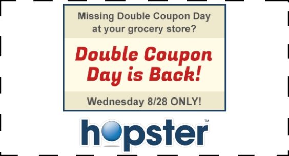 Hopster double coupon day