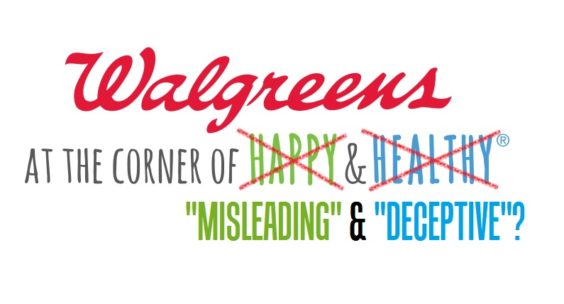 Walgreens Misleading and Deceptive