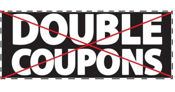 No Double Coupons