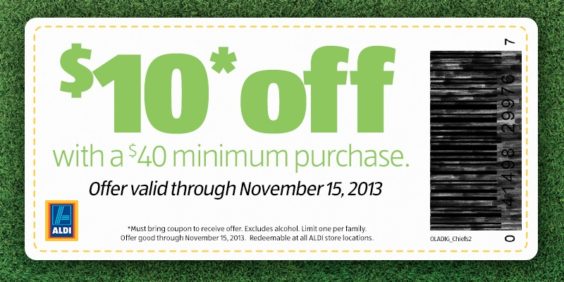 ALDI Relents, Will Honor Coupon it Dismissed as Bogus All Weekend