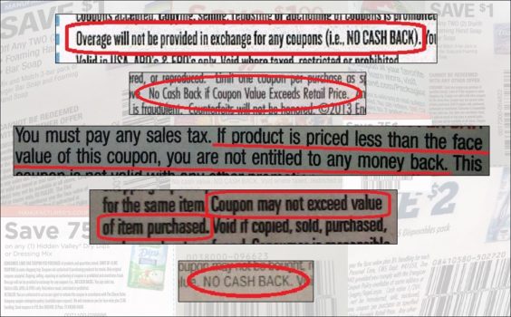 The Real Reason So Many Coupons are Banning Overage
