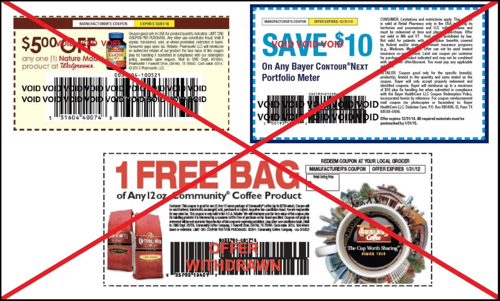 Withdrawn coupons