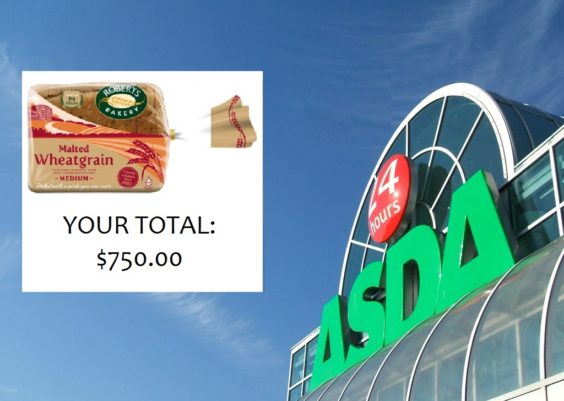 Check Your Receipts, or You Too Could Pay $750 for a Loaf of Bread