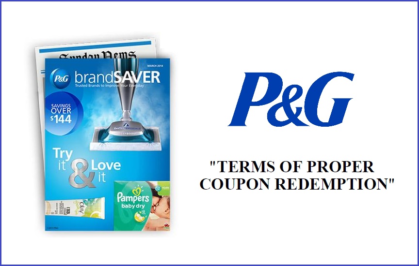 P&G Issues New Coupon Redemption Rules