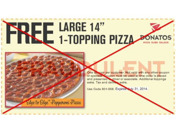 “Fraudulent” Coupon Causes Pizza Free-For-All