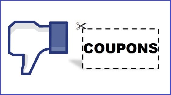 Facebook unlike coupons