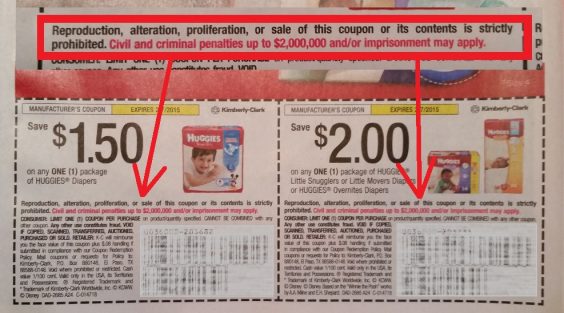 New Coupons Threaten Prison & $2 Million Fine - Coupons in the News