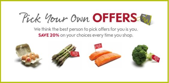 Pick Your Own Offers: Grocer Offers “Game Changing” Deals