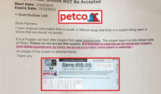 Petco Admits Error to “Humiliated” Coupon Users