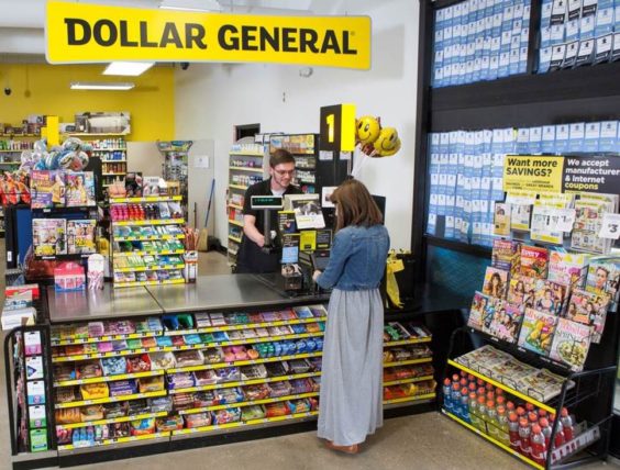 Dollar General checkout