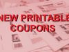 New Printable Coupons – 8/14/22