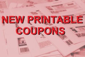 New Printable Coupons – 5/22/22