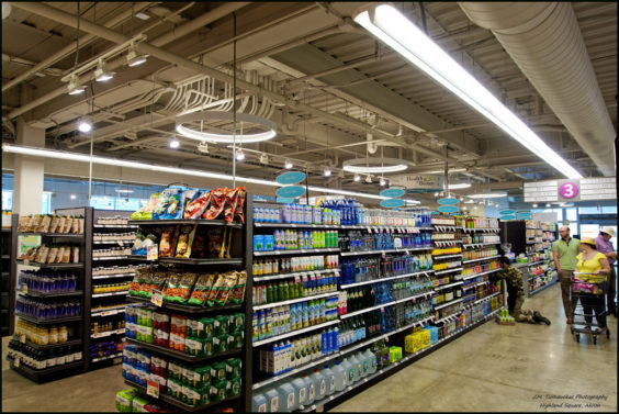 grocery aisle photo