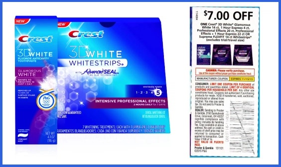 Crest Whitestrips coupon