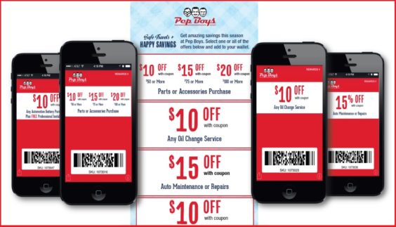 Mobile wallet coupons