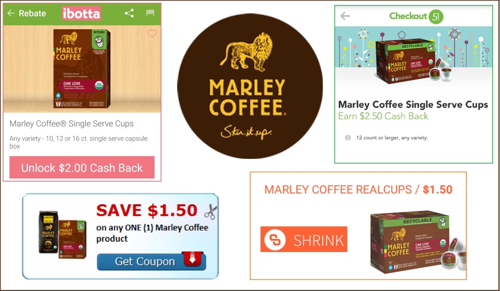 Marley Coffee rebates