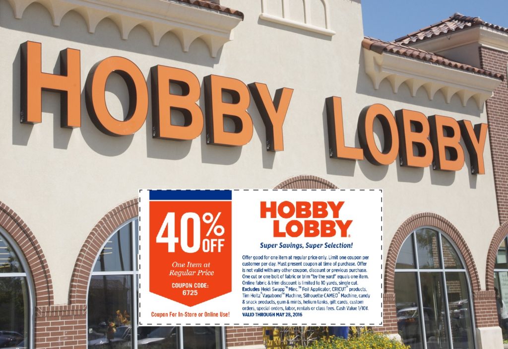 Hobby Lobby: If You Don’t Like Our Coupons, Too Bad