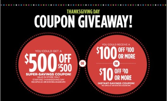 JCPenney Bungles Black Friday Coupon Giveaway