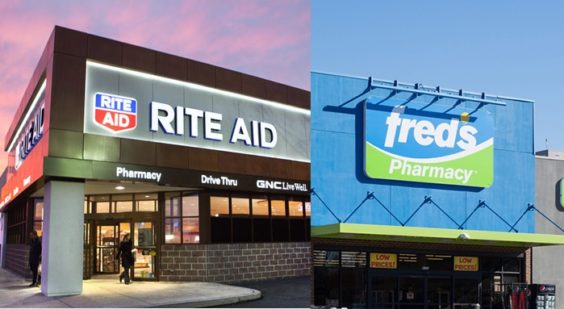 Rite Aid to Sell 865 Stores to Fred’s Pharmacy