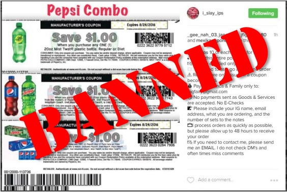 “Coupon Fairy” Banned For Life From Coupons.com
