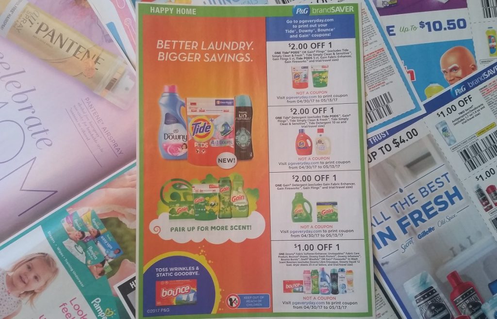 P&G Makes More Tide, Gain, Downy & Bounce Coupons Disappear