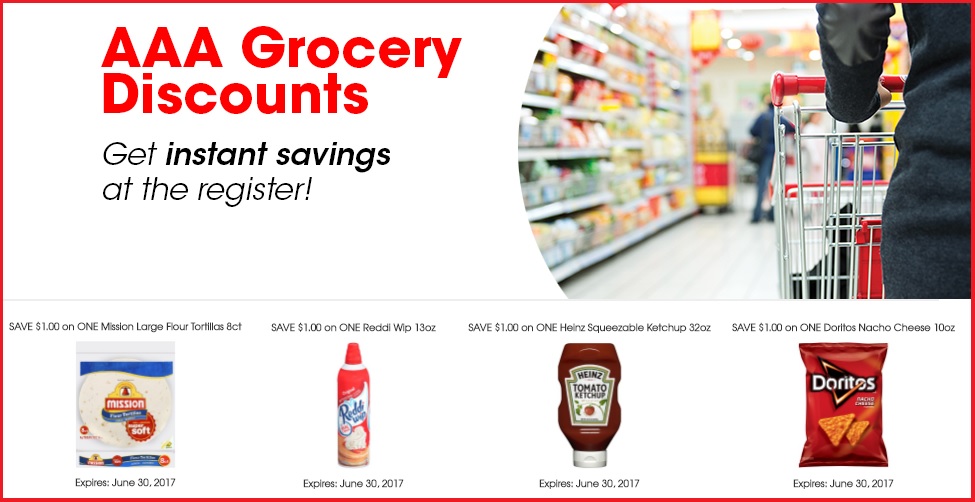 AAA Now Offers Exclusive Coupons For Your Groceries