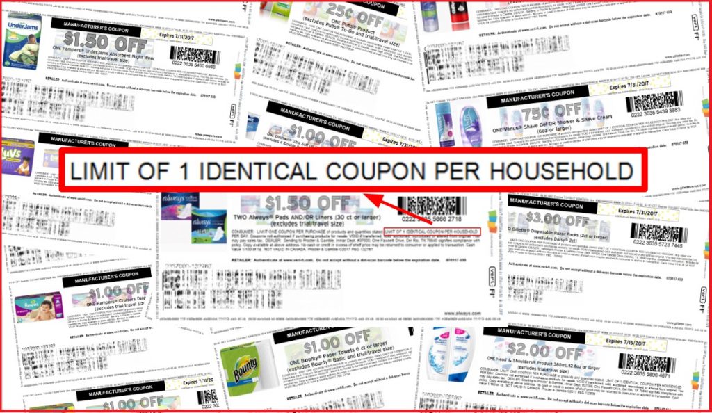 Now P&G’s Printable Coupons Have An Even Stricter New Limit