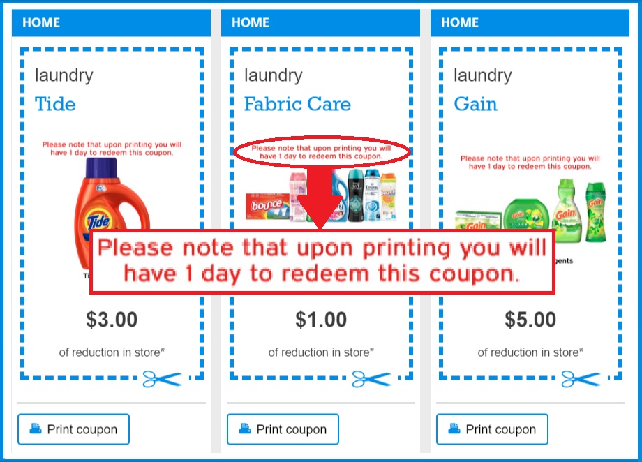 Your P&G Printable Coupons Now Expire Tomorrow