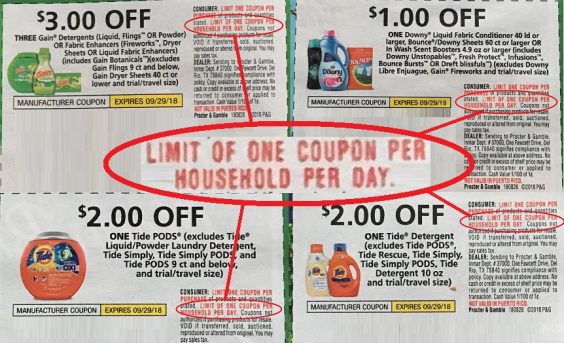 Understanding Coupon Limits (One Coupon Per Item!)