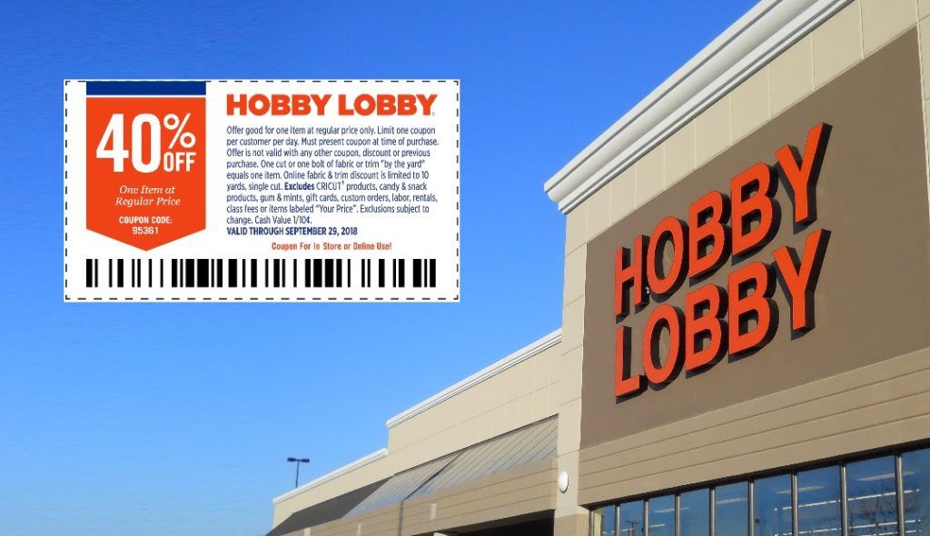 Jury To Decide If Hobby Lobby s Coupons And Pricing Are Deceptive And Misleading Coupons In 