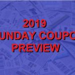 The Real 2019 Coupon Insert Schedule