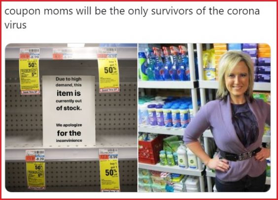 How Couponers Are Coping With the Coronavirus