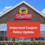 ShopRite Stores Eliminate Double Coupons