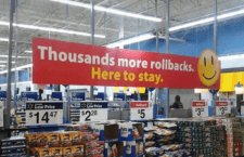 Walmart Offers More Rollbacks, Others Urged to Do the Same