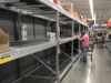 Retailers Urge Calm As Panic Buyers Empty Shelves, Again