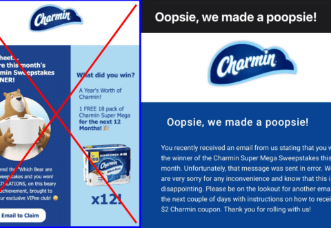 Charmin Contest Winners See Their Prizes Go Down The Drain